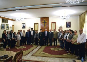 Նախկին Նախարար Վ. Օհանեան-Գէորգեանի  Հանդիպումը Պաղտատի Հայութեան Հետ