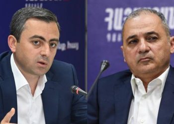 Իշխան Սաղաթէլեանն ու Վահէ Յակոբեանը Հեռացուեցան Ազգային Ժողովի Իրենց Պաշտօններէն