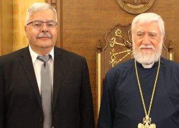 Արամ Ա. Կաթողիկոս Ընդունեց ՀՅԴ Բիւրոյի Ներկայացուցիչը