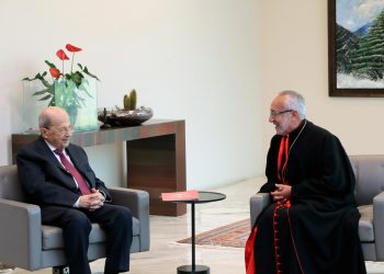 Նախագահ Աուն Ընդունեց Ռաֆայէլ Պետրոս  ԻԱ. Կաթողիկոս Պատրիարքը