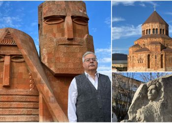 Յակոբ Տէր Խաչատուրեան Արցախի Մէջ Հանդիպած Է Երկրի Նախագահին, Պետական Նախարարին Եւ Անվտանգութեան Խորհուրդի Քարտուղարին Հետ