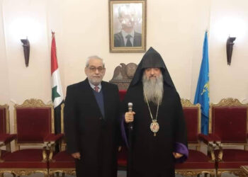 Առաջնորդ Սրբազան Հայրը Հիւրընկալեց երեսփոխան Յակոբ Բագրատունին