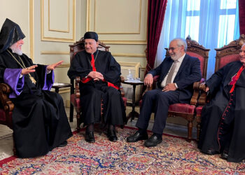 Արամ Ա. Կաթողիկոս Եւ Ռայի Պատրիարք Պքերքէի Մէջ Հանդիպում Ունեցան