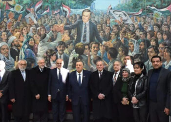 Լիբանան-Սուրիա Խորհրդարանական Եղբայրութեան  Եւ Բարեկամական Յանձնախումբէն  Պատուիրակութիւն Մը Այցելեց Նախագահ Ասատի
