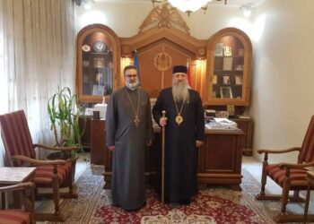 Առաջնորդ Սրբազան Հայրը Հիւրընկալեց Իրաքի Հայոց Թեմի Առաջնորդը