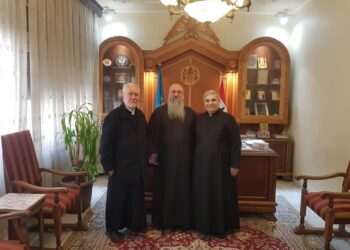 Սրբազան Հայրը Հիւրընկալեց Լիբանանի Հայ Կաթողիկէ Պատրիարքական Թեմի Փոխանորդը