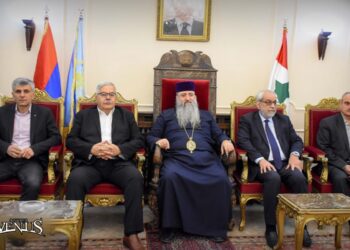 ՀՅԴ Բիւրոյի Ներկայացուցիչն ու Հայաստանի, Արցախի եւ Միջին Արեւելքի ՀՅԴ Մարմիններու Ներկայացուցիչները Այցելեցին  Բերիոյ Հայոց Թեմի Առաջնորդին