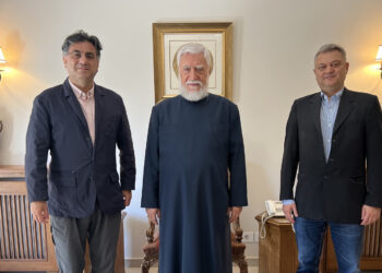 ՆՍՕՏՏ Արամ Ա․ Կաթողիկոս Ընդունեց Դոկտ. Հրաչ Չիլինկիրեանը