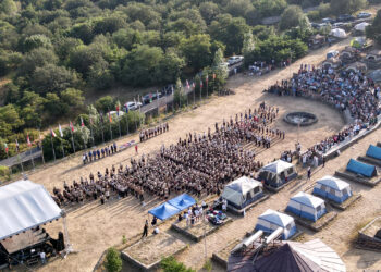 Համա-ՀՄԸՄ-ական 12-րդ Բանակումը Աւարտեցաւ Հայութեան «Խրոխտ, Խիզախ Եւ Միշտ Պատրաստ» Կամաւոր Բանակը Մնալու Յանձնառութեամբ