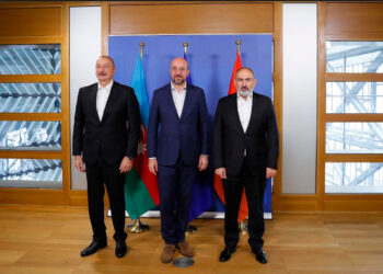 Պրիւքսելի Մէջ Տեղի Ունեցաւ  Փաշինեան-Միշել-Ալիեւ Եռակողմ Հանդիպումը