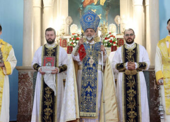 Պայծառակերպութեան (Այլակերպութեան) Տօնը Նշուեցաւ Անթիլիասի Մայրավանքին Մէջ