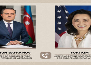 Պայրամով Զրուցած Է Պլինքընի  Օգնականի Պաշտօնակատար Քիմի Հետ