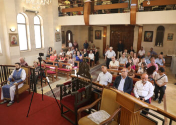 Ս. Պատարագ` Զահլէի Ս. Գրիգոր Լուսաւորիչ Եկեղեցւոյ Մէջ