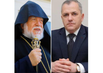 Արամ Ա. Վեհափառ Հայրապետին Շնորհաւորական Նամակը` Արցախի Հանրապետութեան Նորընտիր Նախագահին