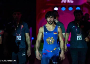 Ըմբշամարտ. Աշխարհի Ախոյեանութիւն. Արման Անդրէասեան Տիրացաւ Պրոնզ Մետալի