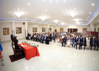 Արամ Ա. Կաթողիկոսը Հանդիպում Ունեցաւ Լիբանանի Մէջ Գործող Կուսակցական Ղեկավարութեանց, Միութիւններու, Կառոյցներու, Կազմակերպութիւններու, Կրթական Հաստատութիւններու Եւ Հայրենակցական Միութիւններու Ներկայացուցիչներուն Հետ