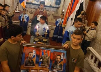 Հոգեհանգստեան Արարողութիւն՝ Ի Յիշատակ Շուշիի Մէջ Նահատակուած Հերոսներուն Եւ Սուրիահայ Նահատակներուն