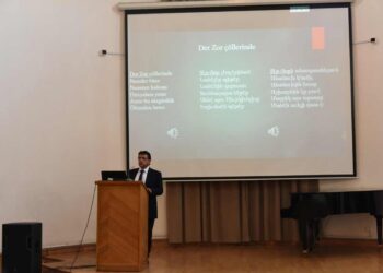 Հայաստանի Ազգային Գրադարան.  Աւօ Գաթրճեան Ներկայացուց «Հայոց Ցեղասպանութեան Ազդեցութիւնը Երգ-Երաժշտութեան Վրայ» Նիւթով Դասախօսութիւնը