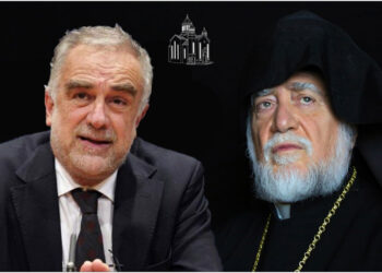 Հեռաձայնային Հաղորդակցութիւն՝ Արամ Ա. Կաթողիկոսին Եւ Միջազգային Քրէական Դատարանի Առաջին Ընդհանուր Դատախազ Դոկտ. Լուի Մօրէնօ Օքամփոյի Միջեւ