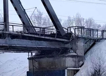 Ռուսիոյ Սամարա Մարզին Մէջ Երկաթուղային Կամուրջը Պայթեցուած Է