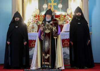 Արամ Ա. Կաթողիկոս. «Արցախը Մեզի Համար  Անցեալ Չէ Եւ Ան Մեծի Տանն Կիլիկիոյ Կաթողիկոսութեան  Օրակարգին Վրայ Առաջնահերթութիւն Է»