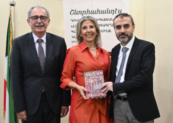 Դոկտ. Հրայր Ճէպէճեանի «Հայկական Ազգագրական Պատկերներ՝ Տեսիլք, Կամք եւ Յոյս» Գրքի Շնորհահանդէսին  (Քուէյթ)