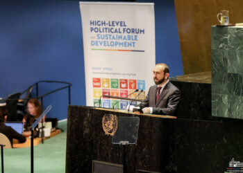 Միրզոյեան. «Անկախ Բոլոր Մարտահրաւէրներէն,  Երեւանը Հաւատարիմ Է Կայուն Զարգացման  Նպատակներու Խոստումին»