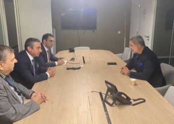 Իշխան Սաղաթէլեան Եւրոպական Խորհրդարանին Մէջ Հանդիպում Ունեցաւ Եւրոպական Միութեան Օրէնսդիր Իշխանութեան Շարք Մը Ներկայացուցիչներու Հետ