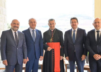 Երեսփոխաններ Պու Սաապի, Ապի Ռամիայի Եւ Աունի Հետ Տիման Այցելելէ Ետք.  Քանաան. «Ռայի Պատրիարքին Հետ Մեր Հանդիպումը Մեր Քաղաքական Գործունէութեան Նոր Փուլին Սկիզբն Է»