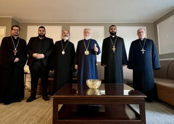 Հովուապետական Այցելութեամբ Ամերիկայի Միացեալ Նահանգներ Ժամանեց ՆՍՕՏՏ Արամ Ա. Սրբազնագոյն Հայրապետը