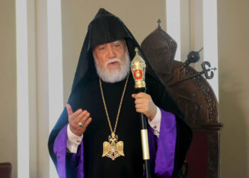 «Եկեղեցին Ո՛չ Վայր Է Եւ Ո՛չ Ալ Կառոյց, Այլ՝ Հոգեւոր Ու Բարոյական Արժէքներու Կենսագործման Առաքելութիւն» Արամ Ա. Կաթողիկոս