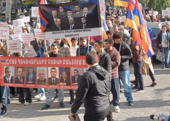 Երեւանի Մէջ Բողոքի Ցոյց Եւ Երթ` Պաքուի Մէջ  Պահուող Հայ Գերիներու Վերադարձին Պահանջով