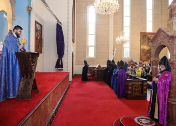 Անթիլիասի Մէջ Յատուկ Աղօթք` Ի Խնդիր Արցախի  Հայութեան Իրաւունքներու Վերահաստատման
