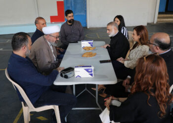 Ազգային Առաջնորդարան. Լիբանանցի Գաղթականներու Զօրակցութեան Երկրորդ Այցելութիւնը Եւ Մարդասիրական Աշխատանքներու Շարունակականութիւնը