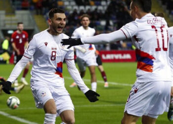 «Եու. Է. Էֆ. Ա.» Ազգերու Լիկա.  Հայաստան Յաղթեց Լաթվիոյ Մէջ Եւ Փլէյ-Օֆի Հասաւ
