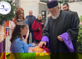 Հաղորդագրութիւն.  «Զուարթնոց» Կեդրոնի Ամանորեայ Առօրեայէն  Արամ Ա. Վեհափառ Հօր Օրհնաբեր Այցելութիւնը