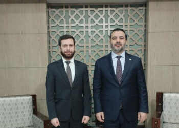 Հայաստանի Հանրապետութեան Արտաքին Գործոց Նախարարի Տեղակալ Վահան Կոստանեանի Հանդիպումը Սուրիոյ Արտաքին Գործոց Նախարար Ասաատ Շայպանիի Հետ