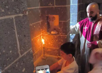 Սուրբ Կիրակոս Եկեղեցւոյ Մէջ Տեղի Ունեցաւ Ս. Պատարագ Եւ Մկրտութիւն. «Թող Մեր Մէկը Հազար Դառնայ…»