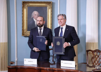 Հայաստանն Ու Միացեալ Նահանգները Ռազմավարական  Գործընկերութեան Կանոնադրութիւն Ստորագրեցին