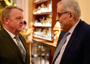 Պու Հապիպ Դանիացի Իր Պաշտօնակիցին Հետ  Քննարկեց Լիբանանի Մէջ Յառաջիկայ  Փուլի Առաջնահերթութիւնները