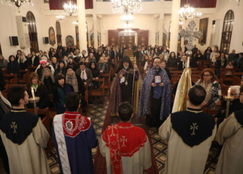 Տեառնընդառաջի Նախատօնակը Սրբոց Քառասնից Մանկանց Եկեղեցւոյ Մէջ