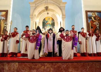 Սարկաւագական Ձեռնադրութիւն Կատարուեցաւ Մայրավանքին Մէջ