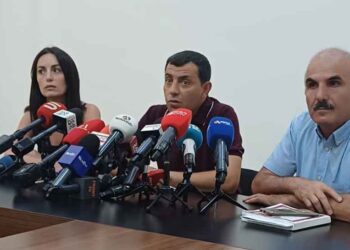 Շինծու Գործերով Ձերբակալուած  ՀՅԴ Երիտասարդներու Փաստաբաններու  Մամլոյ Ասուլիսը