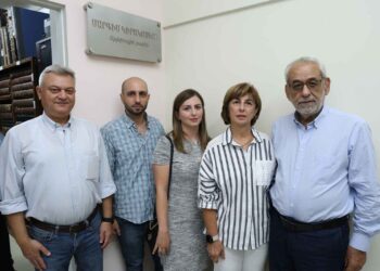 «Սարգիս Կիրակոսեան» Արխիւային Բաժինի Բացում «Ազդակ»-ի Յարկին Տակ