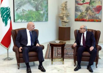 Նախագահ Աուն Եւ Վարչապետ Սալամ Քննարկեցին  Ուրբաթ Օրուան Կառավարութեան  Նիստի Պատրաստութիւնները