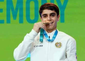 Մարմնամարզութիւն.  Համլեթ Մանուկեան Հասաւ Աւարտական