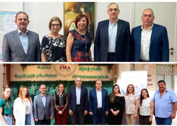 ՀՅԴ Լիբանանի Կեդրոնական Կոմիտէի Պատուիրակութիւնը Այցելեց Հայ Աւետարանական Կեդրոնական Բարձրագոյն Վարժարան Եւ «Ճինիշեան» Յիշատակի Հիմնադրամ