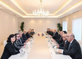 Ազրպէյճանի Մէջ Կայացած Է Հայաստանի  Եւ Ազրպէյճանի Սահմանազատման  Յանձնախումբերու Հանդիպումը