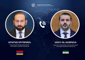 Հայաստանի Եւ Սուրիոյ Արտաքին Գործոց Նախարարները Շրջանային Հարցեր Կը Քննարկեն