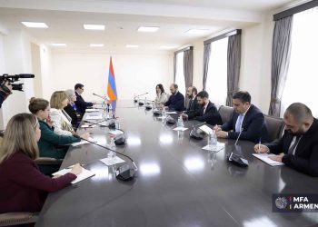 Միրզոյեան Միացեալ Նահանգներու Արտաքին  Գործոց Նախարարի Տեղակալին Հետ  Քննարկեց «Թրամփի Ուղի»-ն